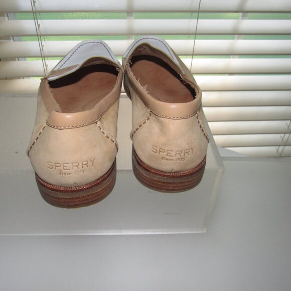 Sperry Top-Sider Women’s Leather Penny Loafers – Size 12 - Preppy Coastal Chic - Picture 4 of 7